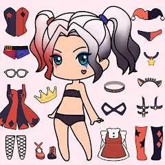 Взлом Doll Dress Up - Makeup Games  [МОД Бесконечные монеты] - стабильная версия apk на Андроид