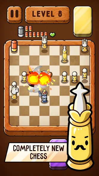 Bullet Chess: Board Shootout (Бюллет чесс)  [МОД Unlimited Money] Screenshot 3