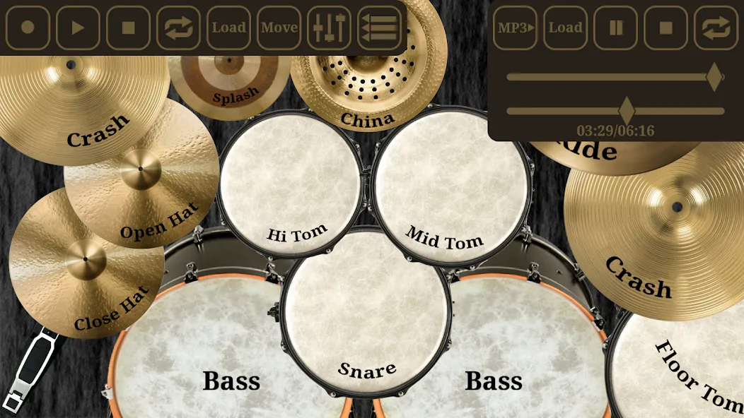 Drum kit (Drums) free  [МОД Меню] Screenshot 3