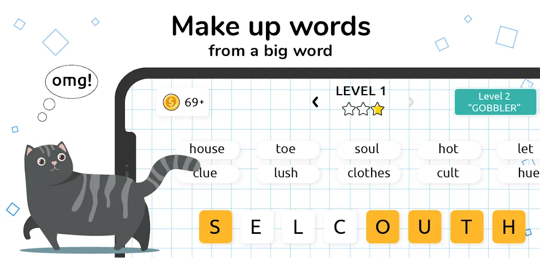 Words in Word  [МОД Много денег] Screenshot 4