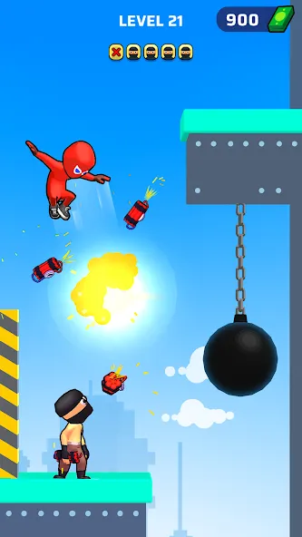 Web Master: Stickman Superhero (Вебмастер)  [МОД Mega Pack] Screenshot 4