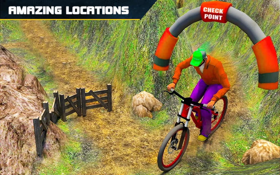 BMX Boy Bike Stunt Rider Game (БМХ)  [МОД Бесконечные деньги] Screenshot 4