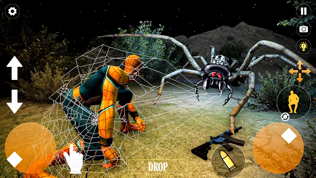 Horror Spider : Scary Train  [МОД Menu] Screenshot 3