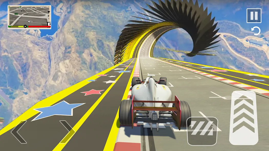 Formula Car Stunt - Car Games (Формула автомобиль трюк)  [МОД Много монет] Screenshot 5