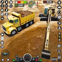 Скачать взломанную Construction Games Simulator  [МОД Бесконечные монеты] - последняя версия apk на Андроид