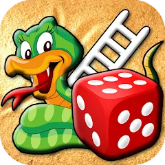 Скачать взломанную Snakes and Ladders King (Снейкс энд Ладдерс Кинг)  [МОД Бесконечные монеты] - последняя версия apk на Андроид