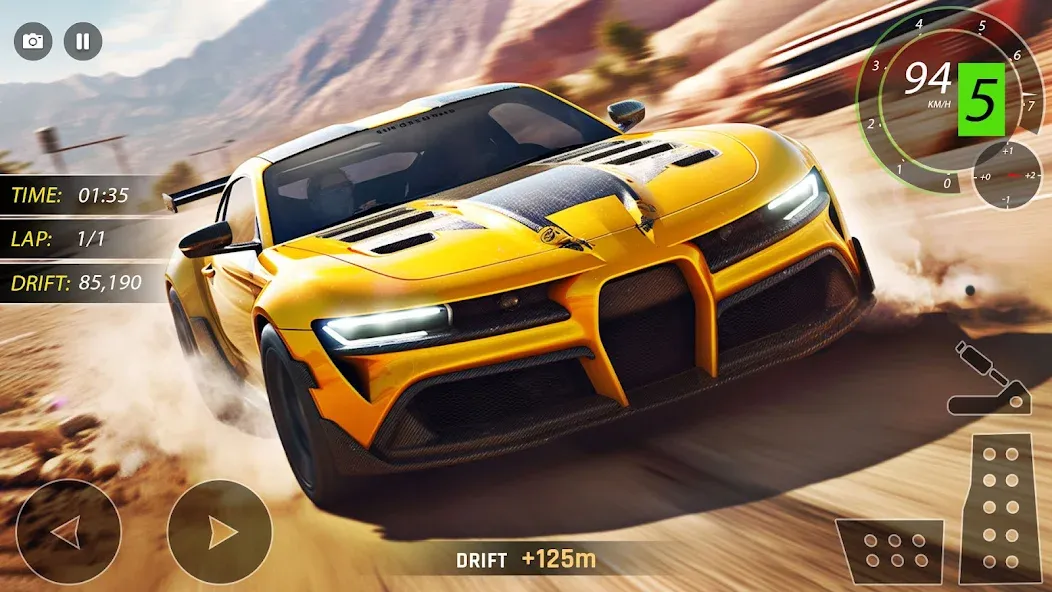 Highway Drifting Racing Games  [МОД Menu] Screenshot 3