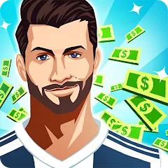 Скачать взломанную Idle Eleven - Soccer tycoon (Айдл Илевен)  [МОД Все открыто] - последняя версия apk на Андроид