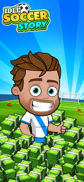 Idle Soccer Story - Tycoon RPG (Айдл Соккер Стори)  [МОД Unlocked] Screenshot 1