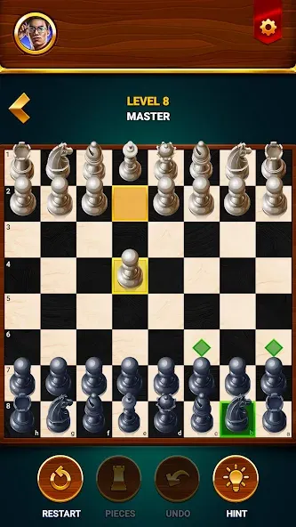 Chess - Offline Board Game  [МОД Много монет] Screenshot 4