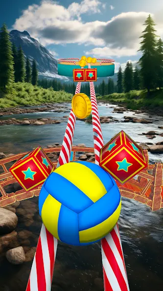 Fast Ball Jump - Going Ball 3d (Скай Болл Джамп)  [МОД Меню] Screenshot 2