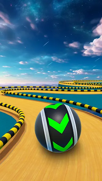 Fast Ball Jump - Going Ball 3d (Скай Болл Джамп)  [МОД Меню] Screenshot 3