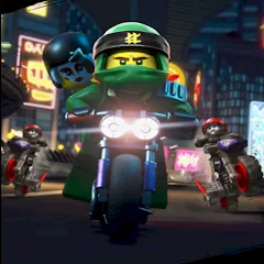 Взломанная Go Ninja Moto Race (Го Ниндзя Мото Гонка)  [МОД Unlocked] - последняя версия apk на Андроид