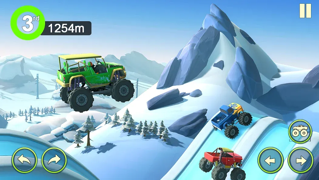 Monster Truck Crush (Монстр Трак Стант)  [МОД Unlimited Money] Screenshot 2