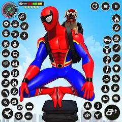 Взлом Miami Superhero: Spider Games  [МОД Menu] - последняя версия apk на Андроид