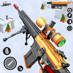 Взлом Banduk Game - Sniper Gun Games (Снайперская Война 3D)  [МОД Бесконечные деньги] - стабильная версия apk на Андроид