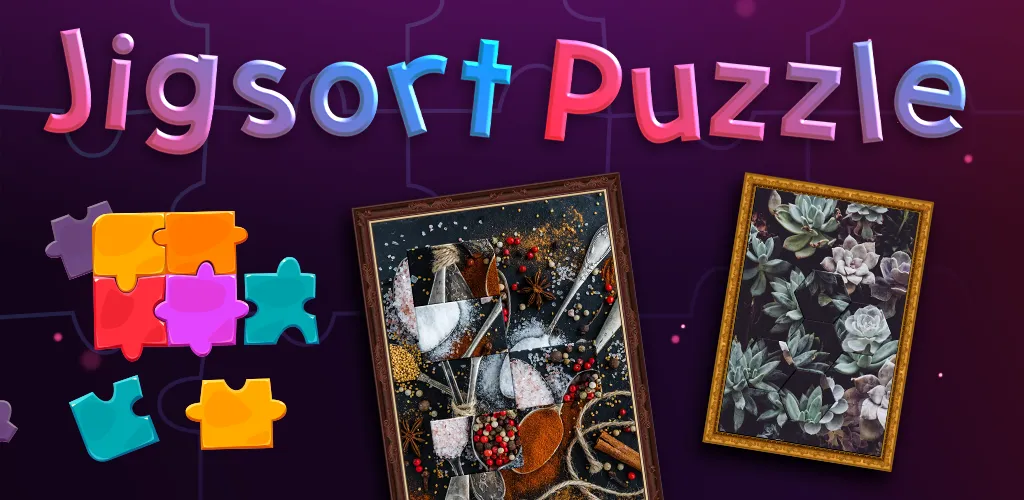 Jigsaw Puzzle - Jigsort Master (Джигсорт Пазл)  [МОД Menu] Screenshot 1