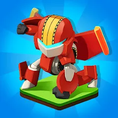 Скачать взломанную Merge Plane Robots Idle Empire (Мердж Плейн Роботы)  [МОД Unlocked] - полная версия apk на Андроид