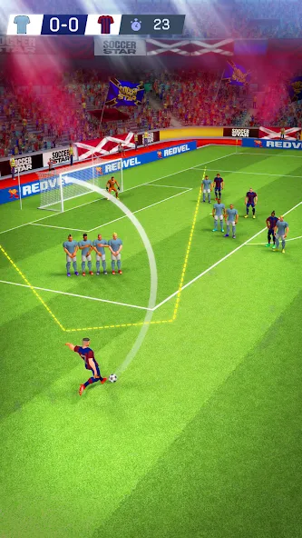 Soccer Star: Super Champs (Соккер Стар 22)  [МОД Menu] Screenshot 4