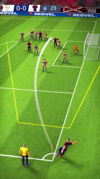 Soccer Star: Super Champs (Соккер Стар 22)  [МОД Menu] Screenshot 5