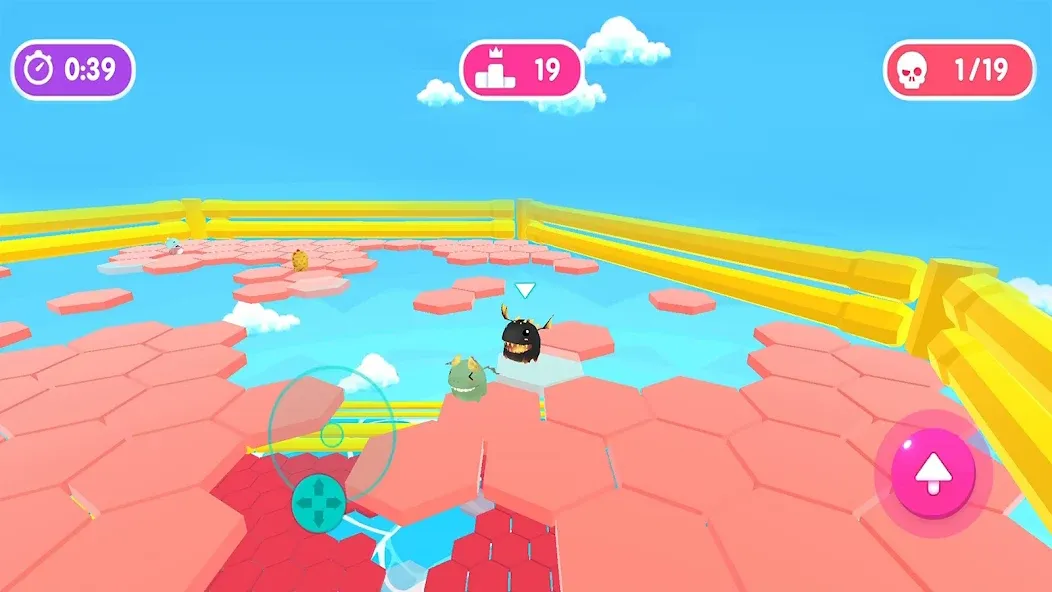 Fall.io - Race of Dino  [МОД Меню] Screenshot 4