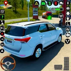 Взломанная US Prado Car Games Simulator  [МОД Все открыто] - стабильная версия apk на Андроид