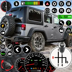 Скачать взломанную Offroad Jeep Driving & Parking  [МОД Меню] - полная версия apk на Андроид