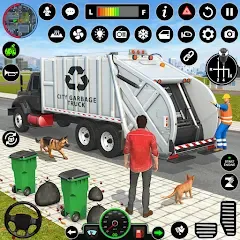 Взлом Truck Driving Games Truck Game (Трак Драйвинг игры Трак игра)  [МОД Много монет] - стабильная версия apk на Андроид