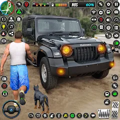 Скачать взлом Jeep Driving Simulator offRoad (Джип Драйвинг Симулятор вне дороги)  [МОД Все открыто] - полная версия apk на Андроид