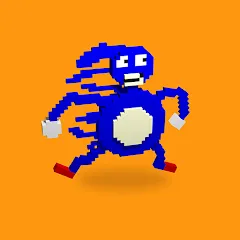 Скачать взлом Sanic Run 3D (Саник Ран 3Д)  [МОД Много монет] - полная версия apk на Андроид