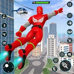 Взлом Rope Hero Spider Fighting Game  [МОД Unlimited Money] - последняя версия apk на Андроид