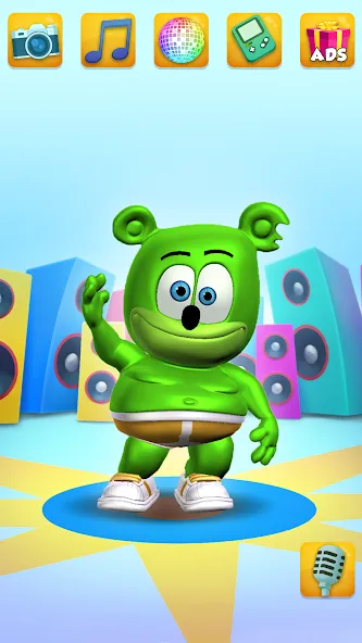 Talking Gummy Bear Kids Games  [МОД Бесконечные деньги] Screenshot 1