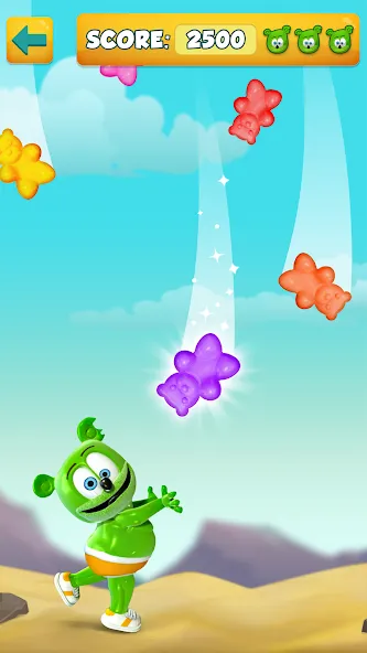 Talking Gummy Bear Kids Games  [МОД Бесконечные деньги] Screenshot 2