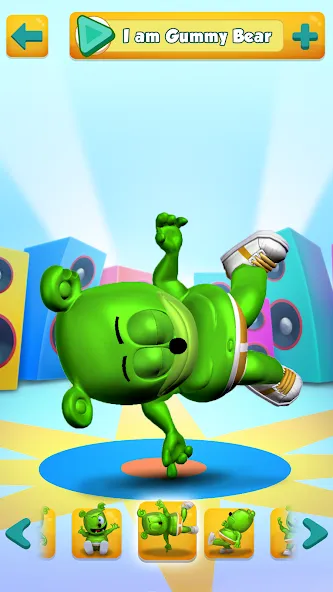 Talking Gummy Bear Kids Games  [МОД Бесконечные деньги] Screenshot 5