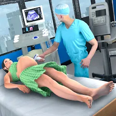 Скачать взлом Pregnant Games Mommy Simulator  [МОД Бесконечные монеты] - стабильная версия apk на Андроид