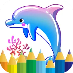 dolphin coloring game