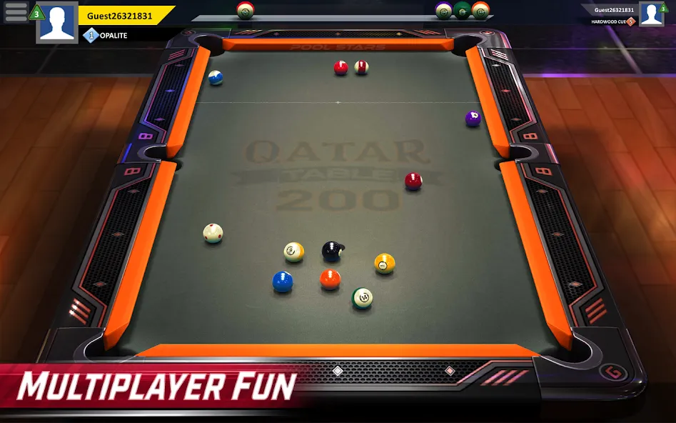 Pool Stars - 3D Online Multipl (Пул Старс)  [МОД Unlocked] Screenshot 4