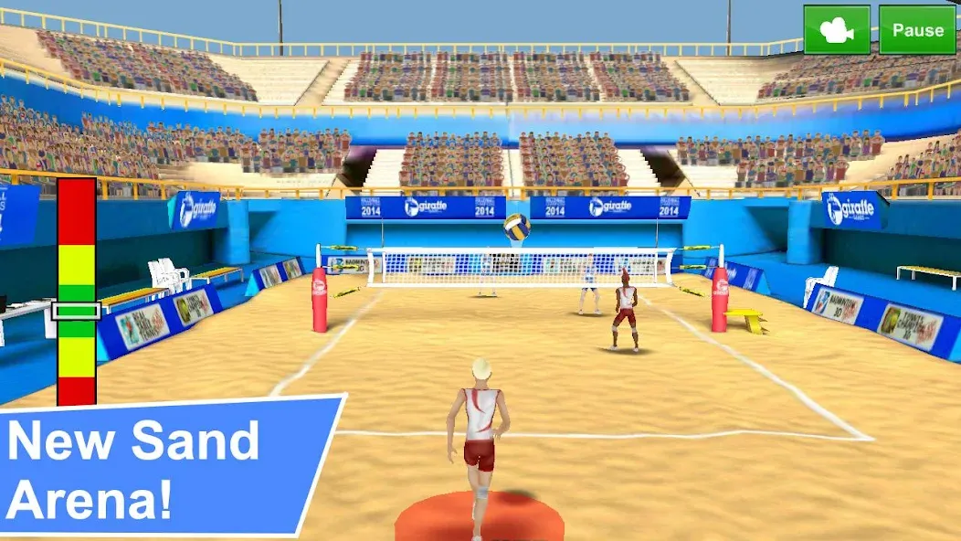 Volleyball Champions 3D - Onli  [МОД Много монет] Screenshot 1