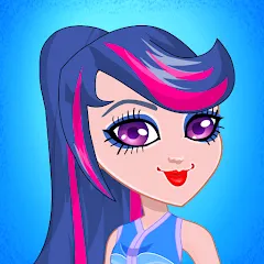 Взлом Pony College Student Dress Up (Пони Студент Колледжа Одеваются)  [МОД Бесконечные деньги] - стабильная версия apk на Андроид