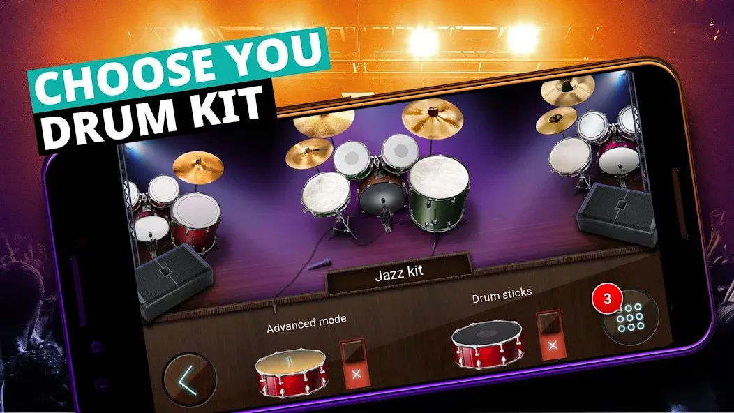 Drum Kit Music Games Simulator  [МОД Меню] Screenshot 4