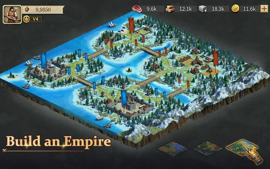 Game of Empires:Warring Realms (Уорринг Нейшенс)  [МОД Меню] Screenshot 3