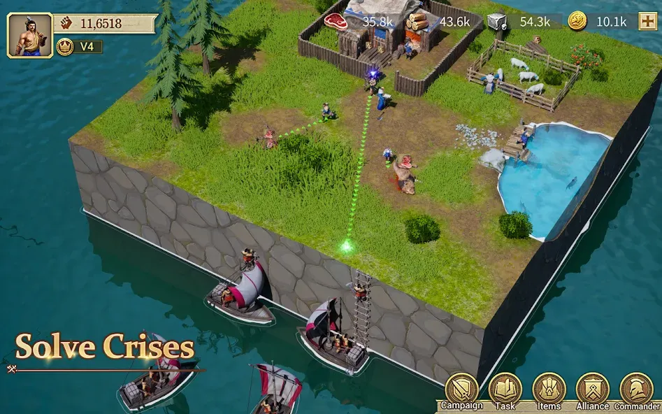 Game of Empires:Warring Realms (Уорринг Нейшенс)  [МОД Меню] Screenshot 4