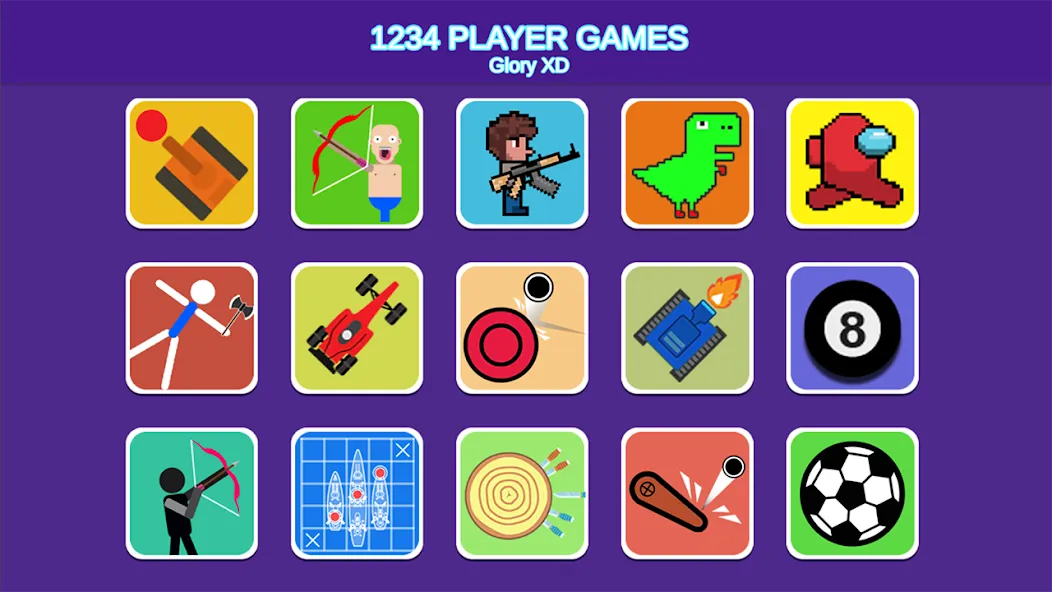 1234 Player Mini Game  [МОД Бесконечные монеты] Screenshot 1