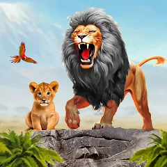 Скачать взломанную Ultimate Lion Simulator Game (Лайон Симулятор)  [МОД Unlimited Money] - полная версия apk на Андроид