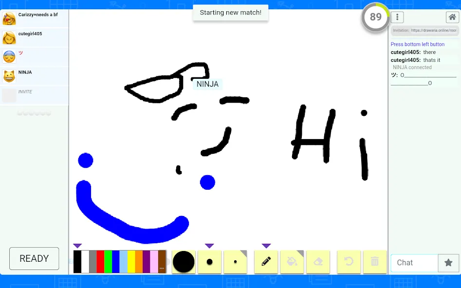 Drawaria.Online - Pictionary /  [МОД Бесконечные монеты] Screenshot 5