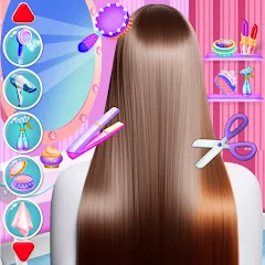Взлом Fashion Braid Hairstyles Salon  [МОД Mega Pack] - стабильная версия apk на Андроид