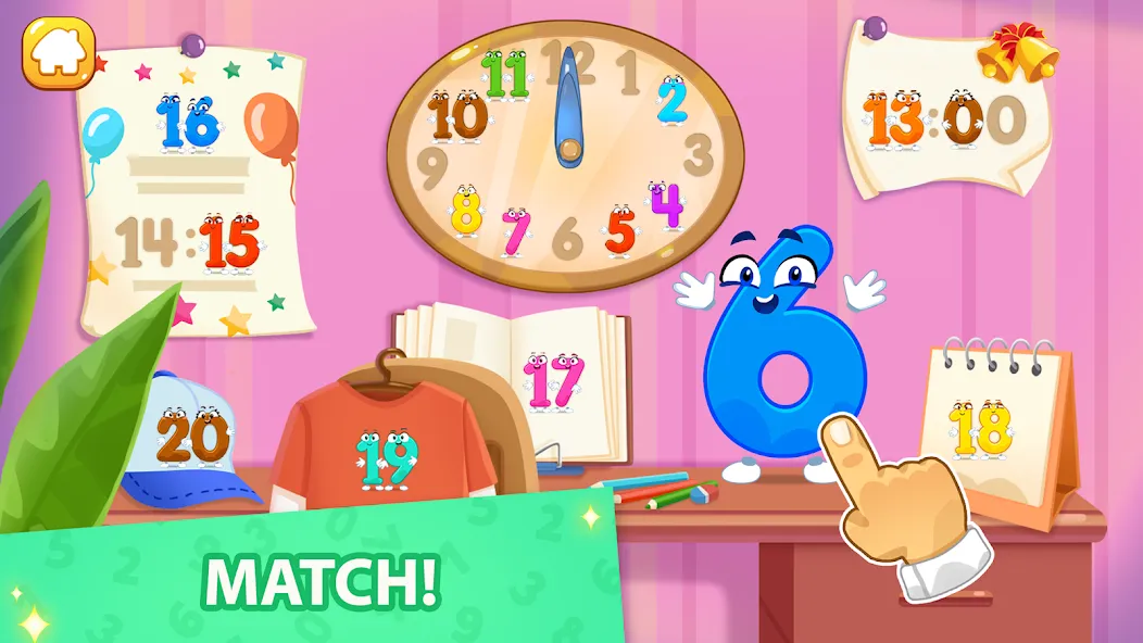 Numbers for kid Learn to count  [МОД Меню] Screenshot 3