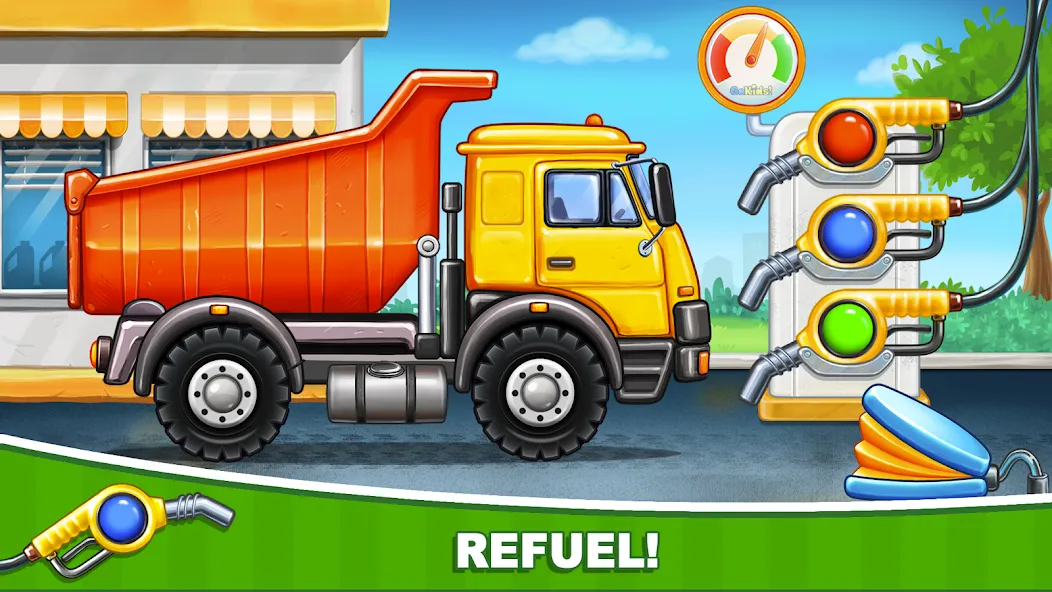 Car games Bulldozer for kids 5  [МОД Mega Pack] Screenshot 2