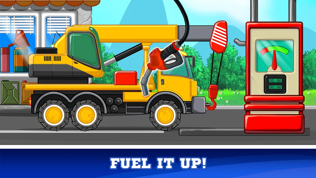 Kids Cars Games build a truck  [МОД Unlimited Money] Screenshot 4