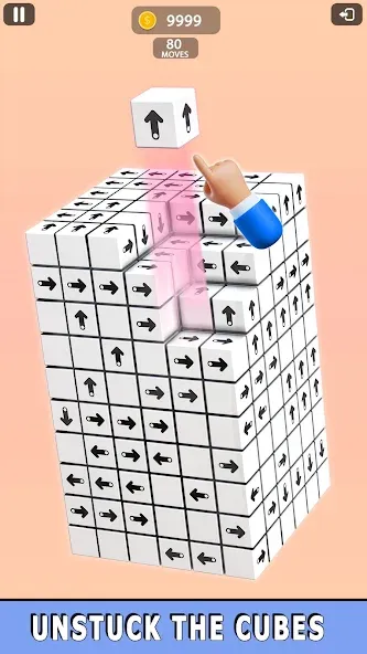 Tap Away: Puzzle Games (Тап Эвей 3Д)  [МОД Бесконечные монеты] Screenshot 2